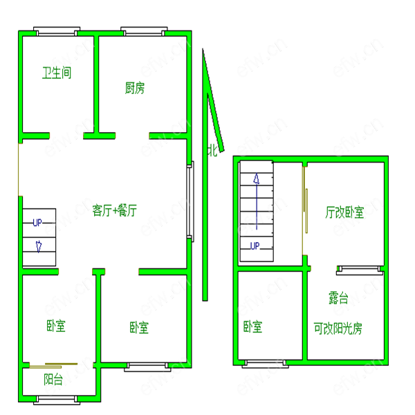 春合苑北区 3室2厅
