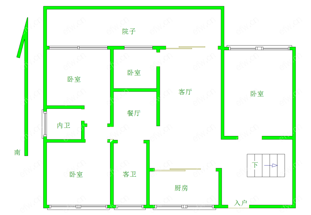 苏宁天御广场 4室2厅