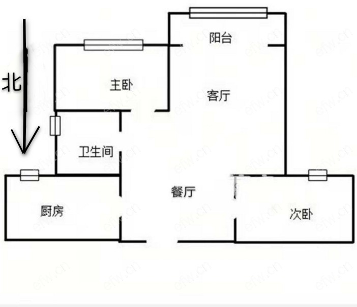 山明四村 2室2厅..房东着急卖