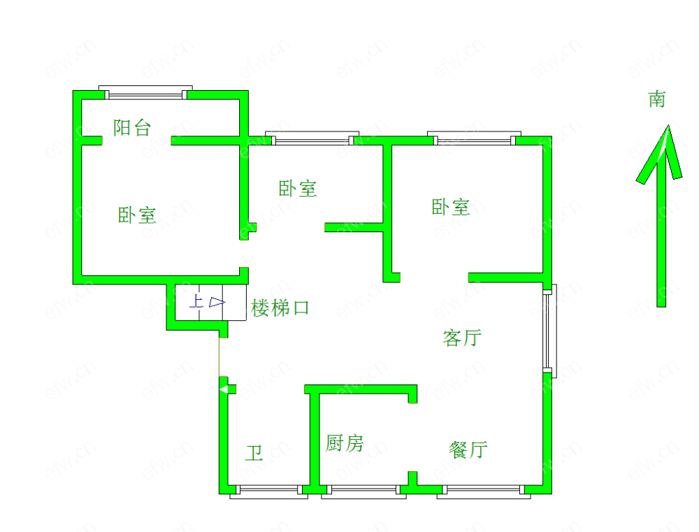 景溪苑   3室2厅送车库阁楼