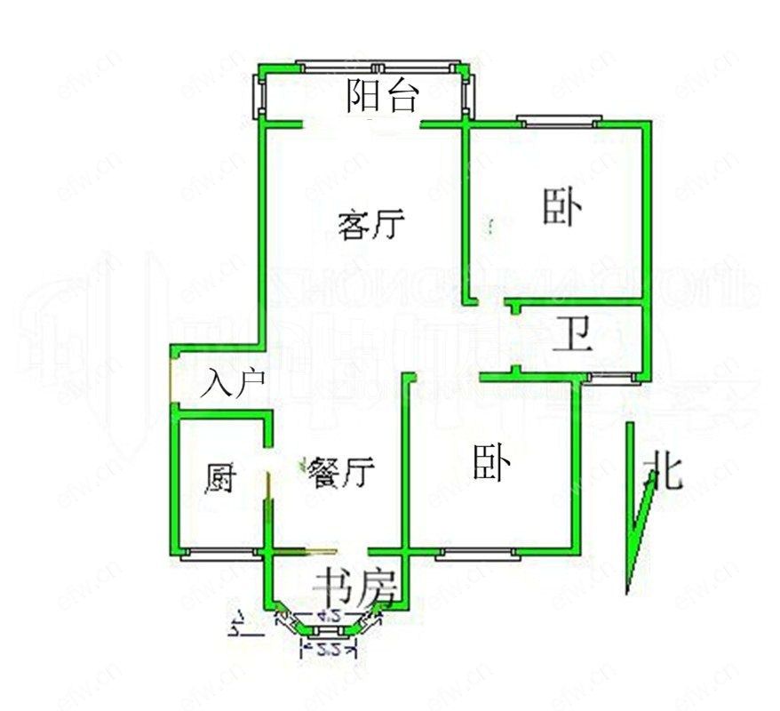 紫金英郡 2室1厅