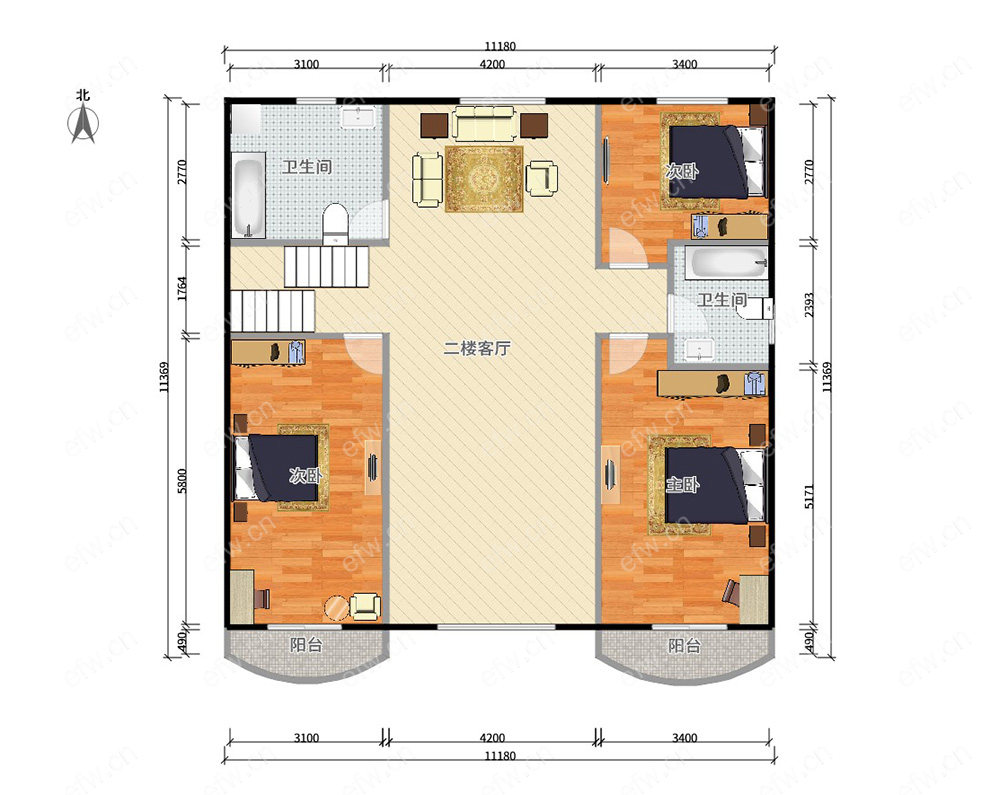 住友家园（住友苑） 9室5厅