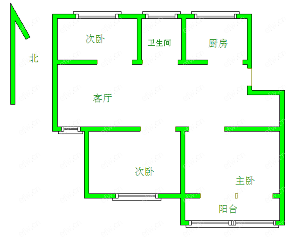 藕乐苑 3室2厅