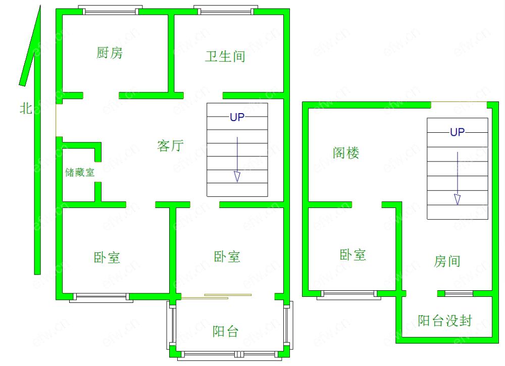 羊腰湾 2室1厅