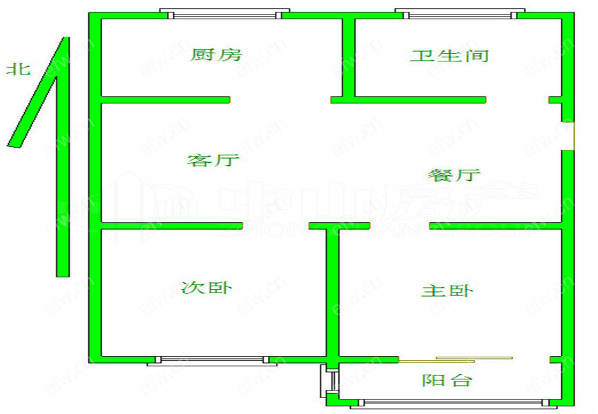西园里    2室2厅