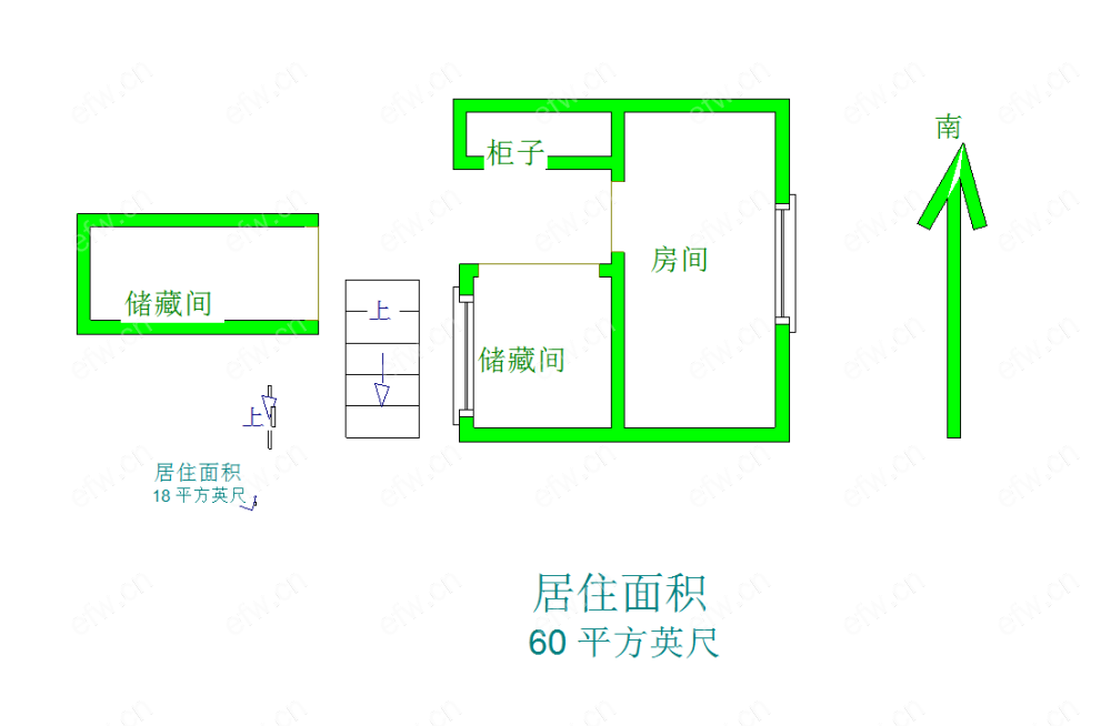 景溪苑   3室2厅送车库阁楼