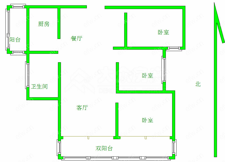 蠡湖一号 3室2厅