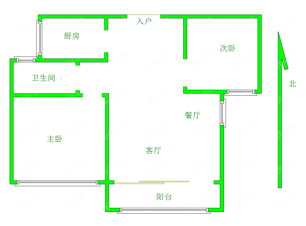 华府庄园十区 2室2厅