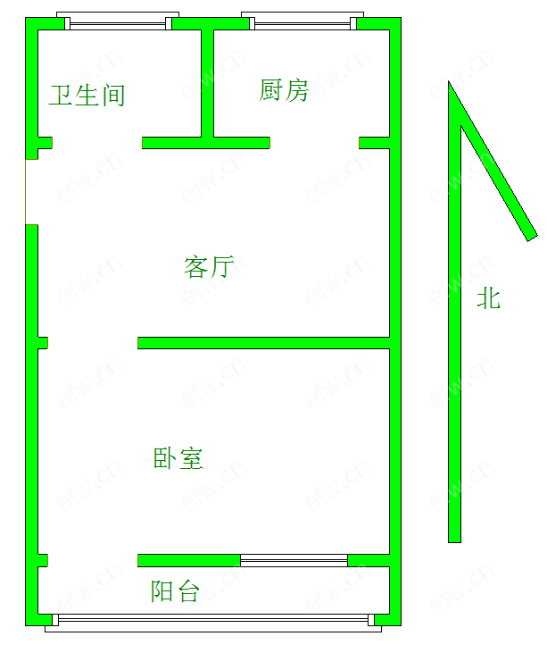 春晖新村 1室1厅