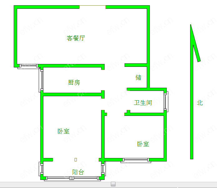 沁园新村 2室2厅