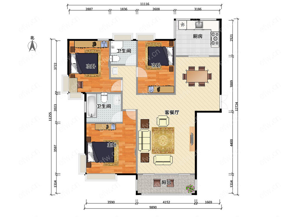 阳光城市花园C区  看中价可商  换房急售  性价比