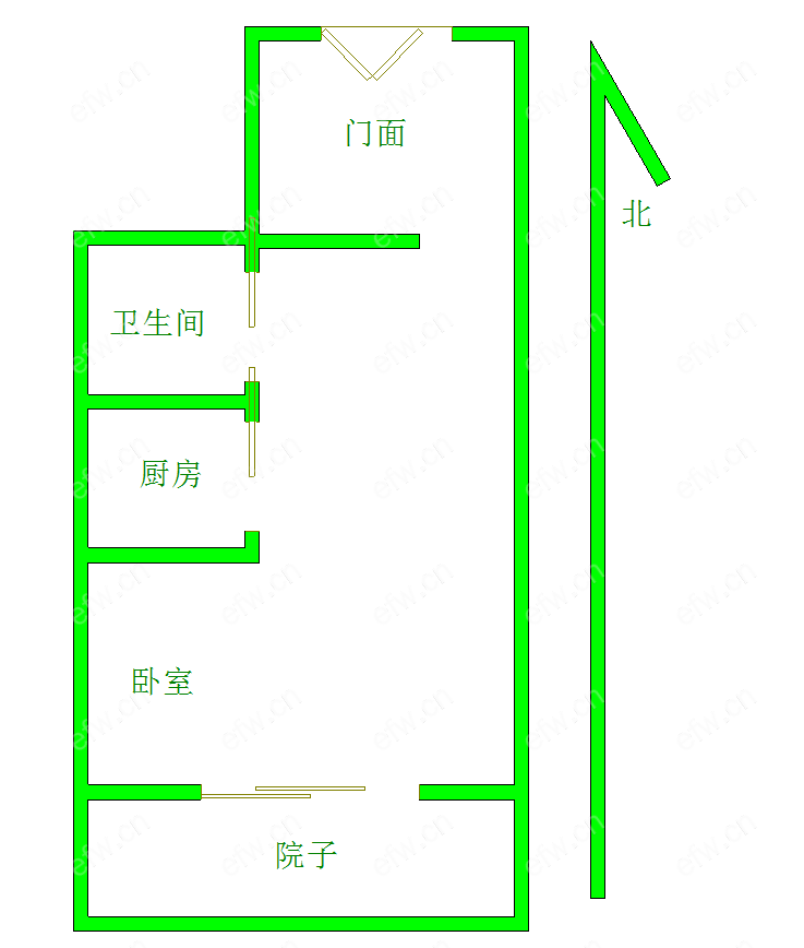 棉花巷 1室1厅