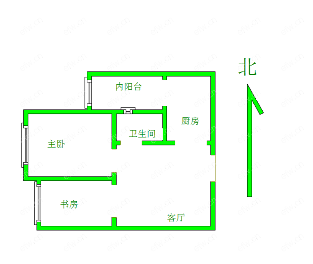 蓉湖壹号(惠山雅苑) 1室1厅