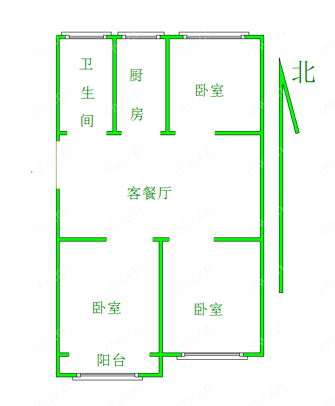 育才弄 难得一见的精装小户型,总价低,朝向好！