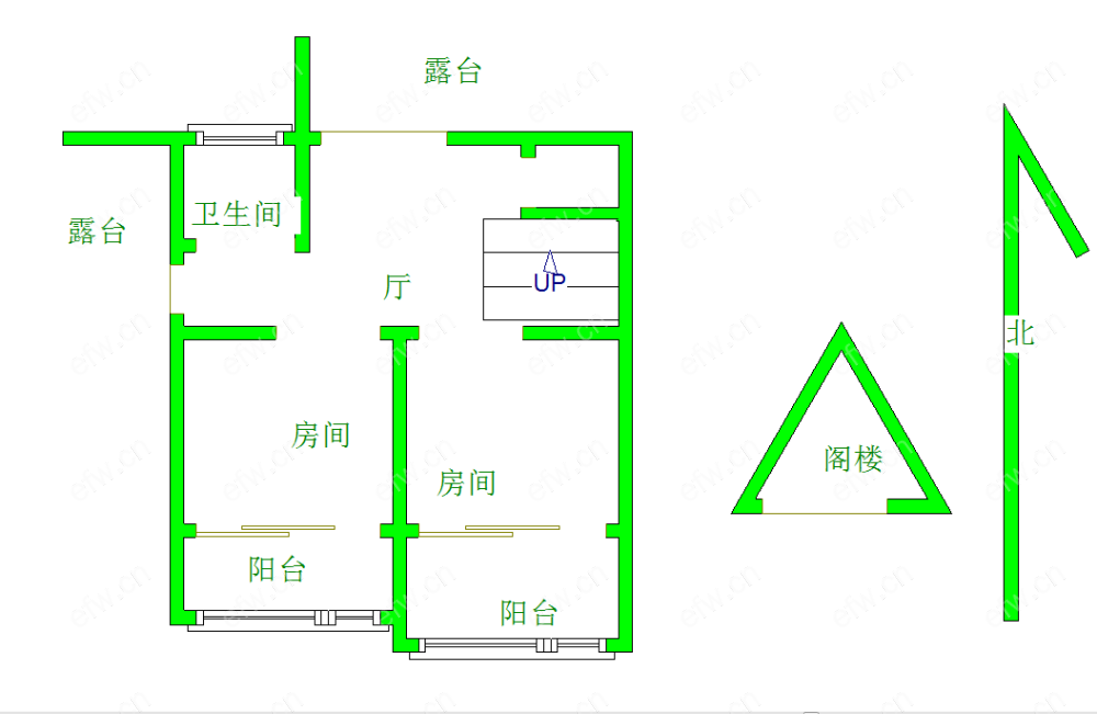 婚装全明东边户4房,二泉花园 格局工整合理