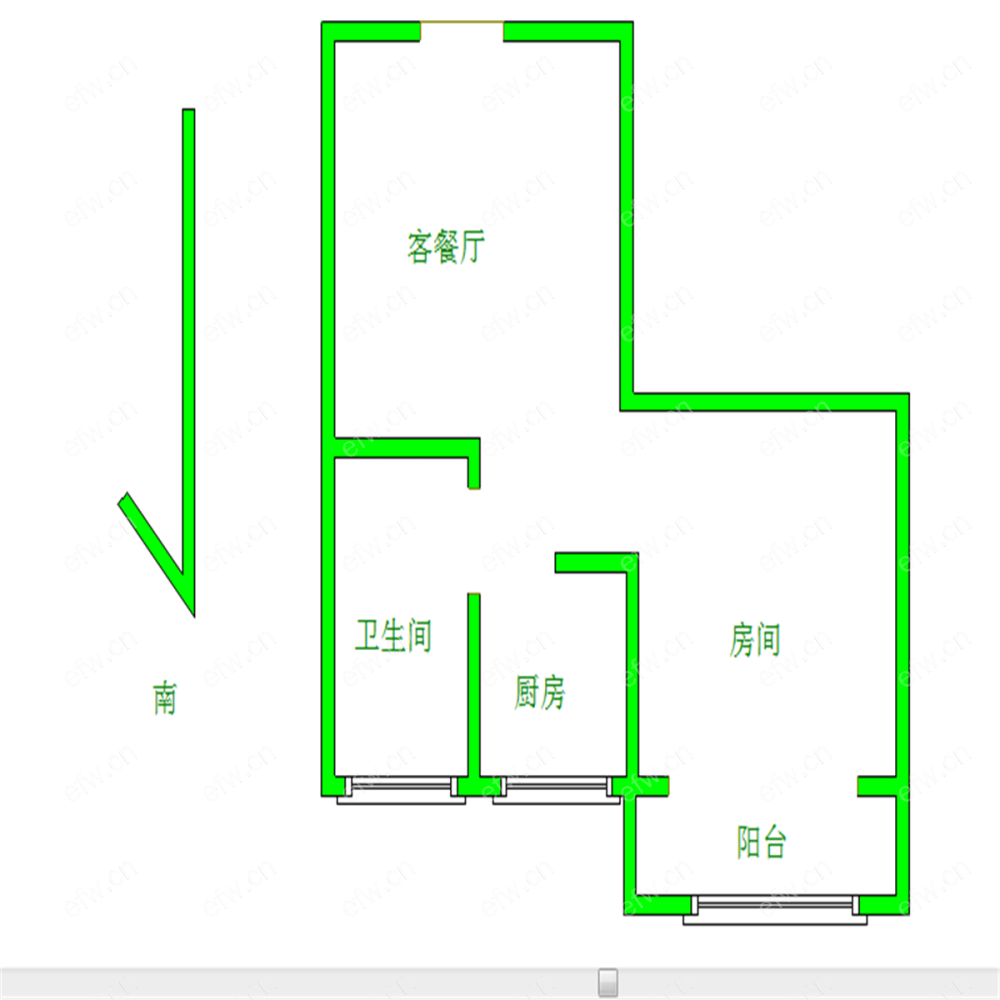 稀缺1房豪装拎包即住,龙塘家园尽享优雅品质,多重阳台+飘窗