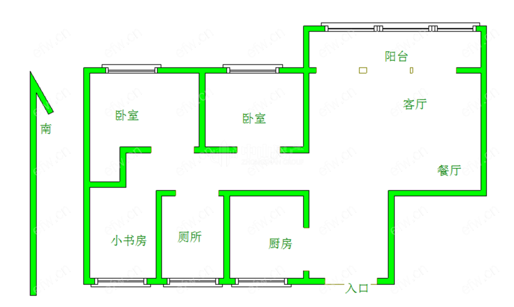 富力城（金禧家园）A区 3室2厅