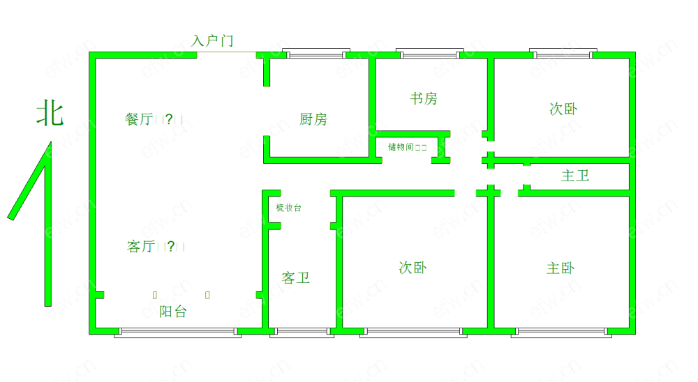 万科海上传奇 4室2厅