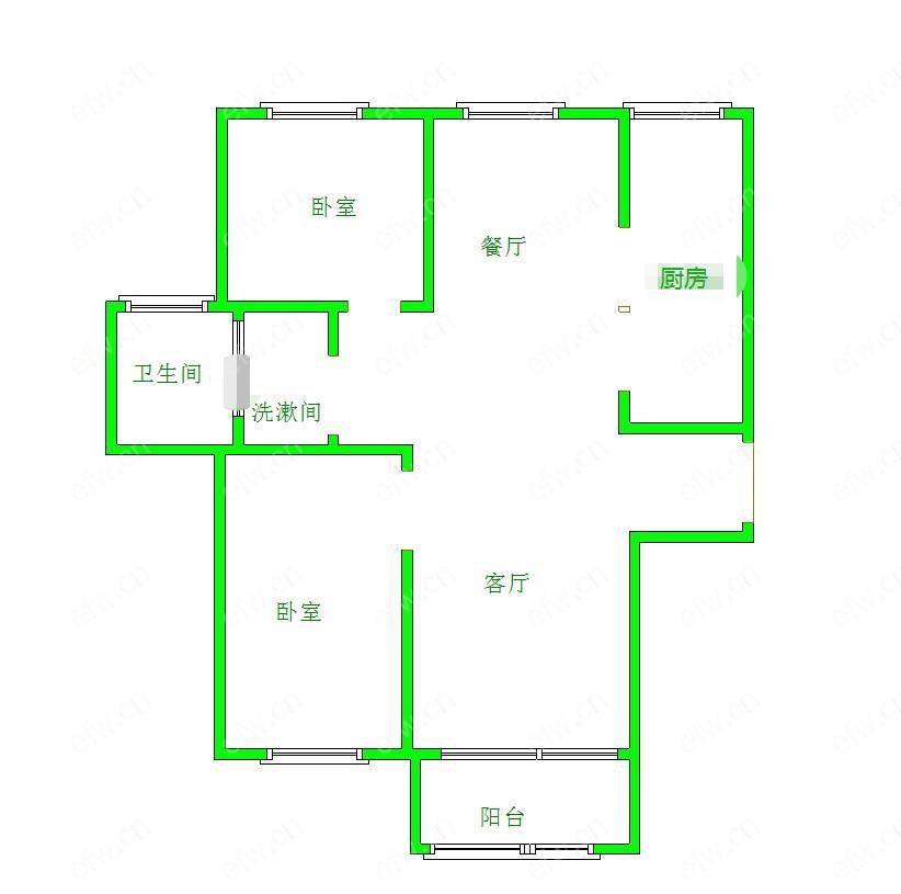 广晟苑 2室2厅