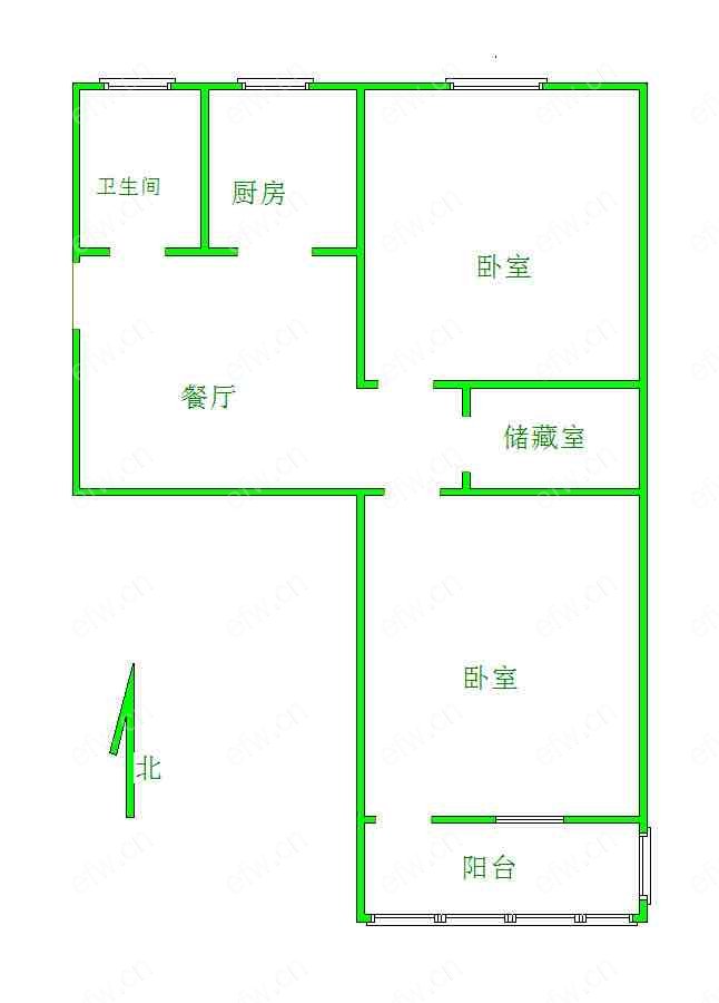 孙蒋新村        2室1厅