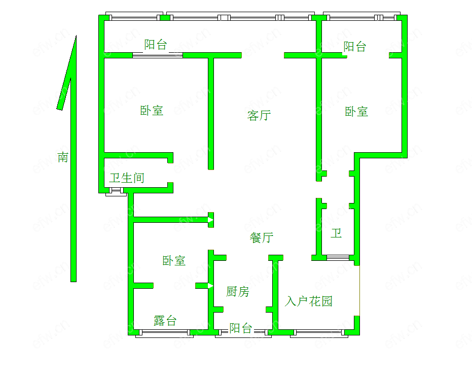 金科世界城D区 3室2厅