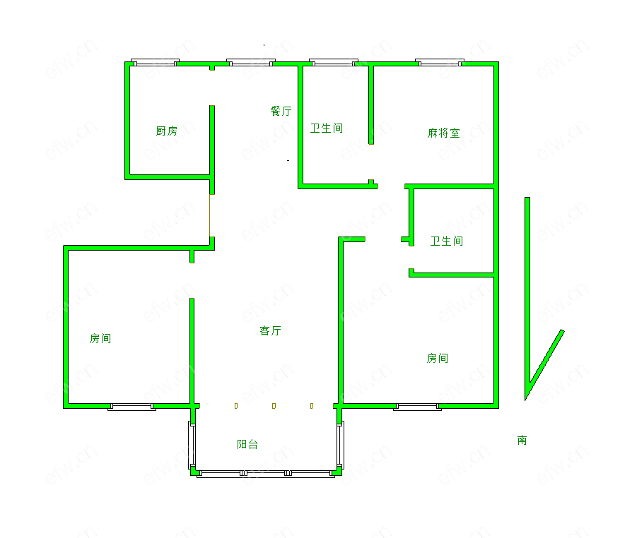 舜柯家园 3室2厅