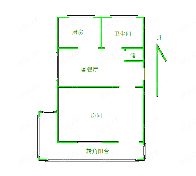 曹张新村 1室1厅  可用 诚心出售