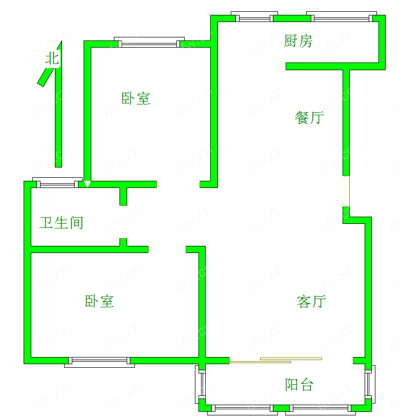 仁和英伦皇家花园(仁和花园) 2室2厅