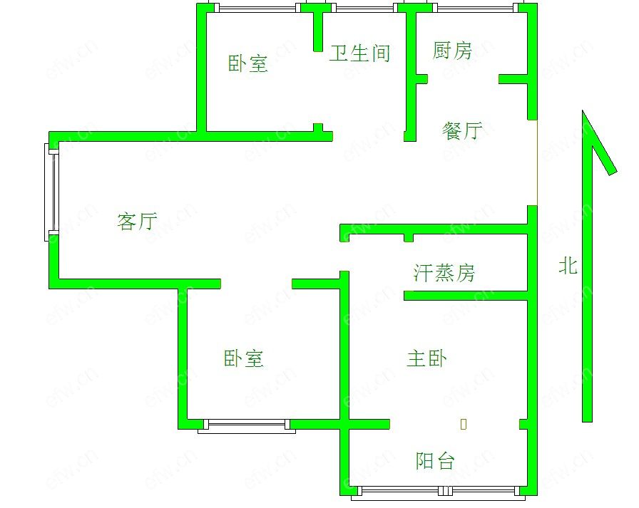 刘潭双地铁口 凤翔馨城精装3房