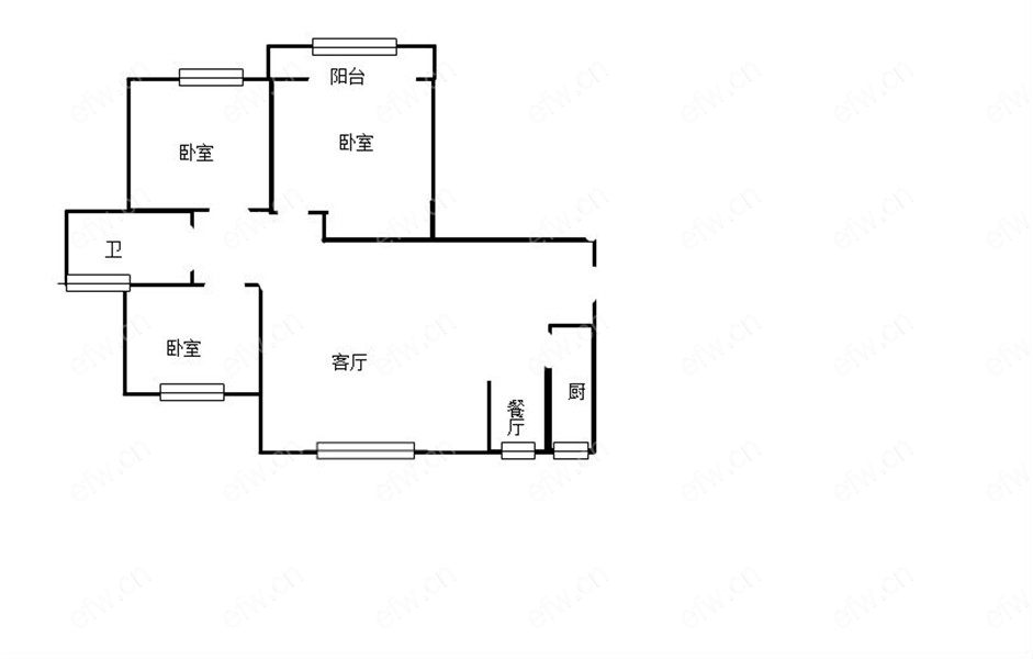 山明四村 3室2厅