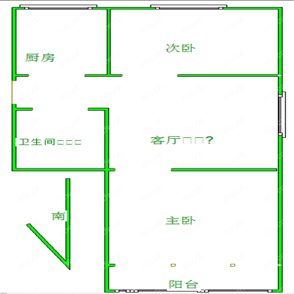 铸冶巷 2室1厅1卫