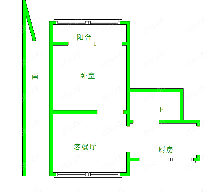 上马墩一村 1室1厅