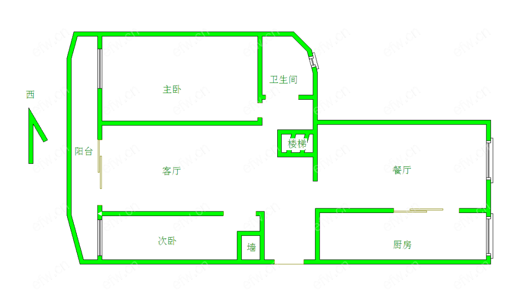 阳光100国际新城 3室2厅