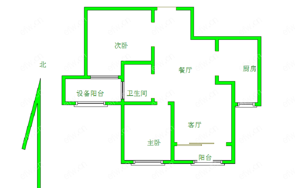 朗诗新郡（金匮里） 2室2厅