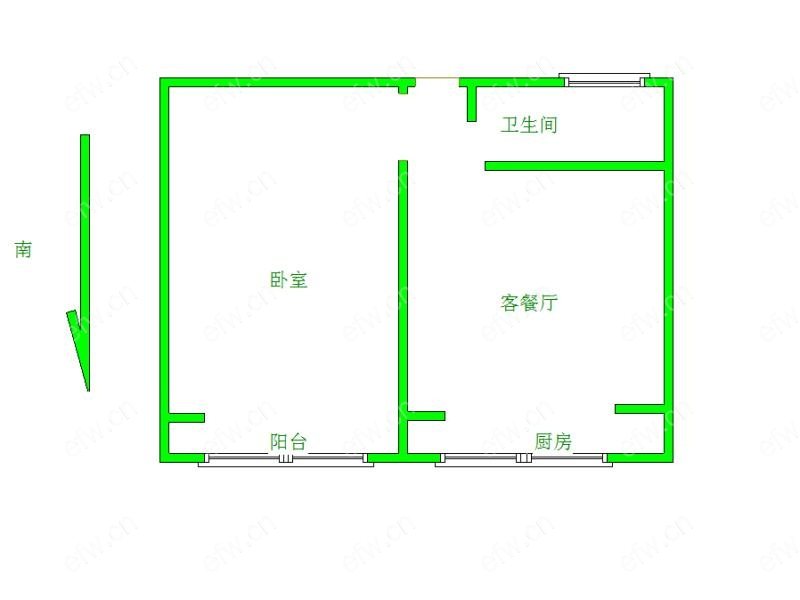 稻香新村  1室1厅