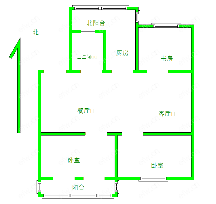 月秀东苑 3室2厅