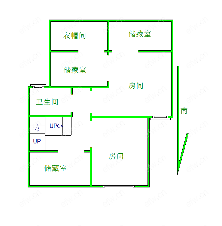 开源公寓 4室2厅