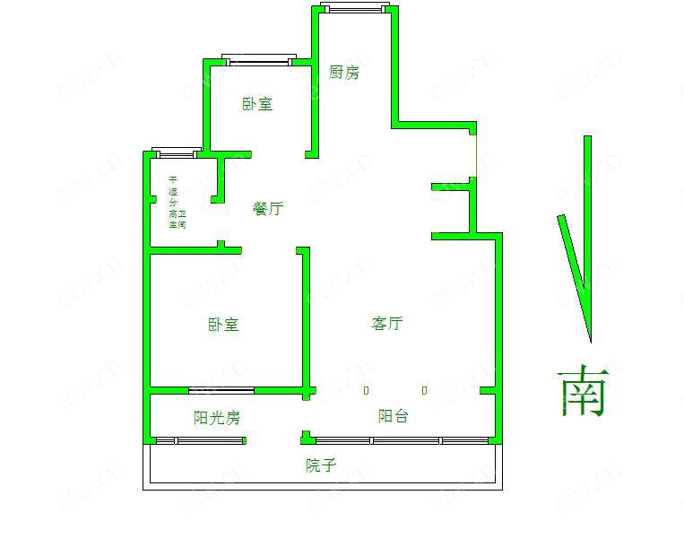 荣御华府   2室2厅
