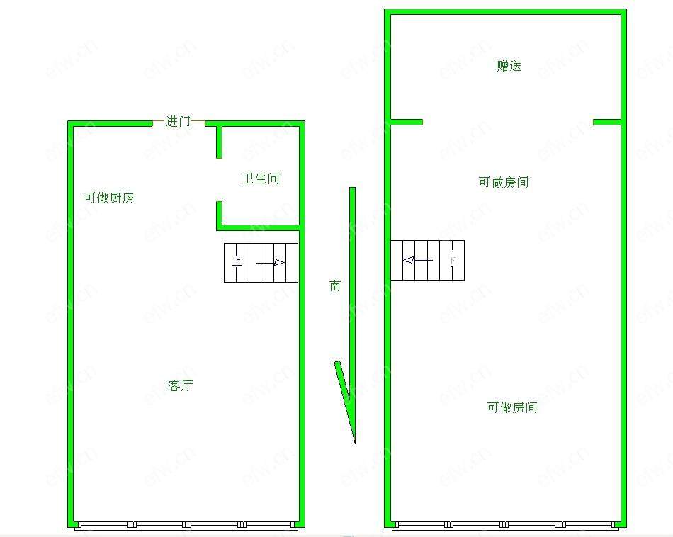 港龙城市商业广场 2室1厅