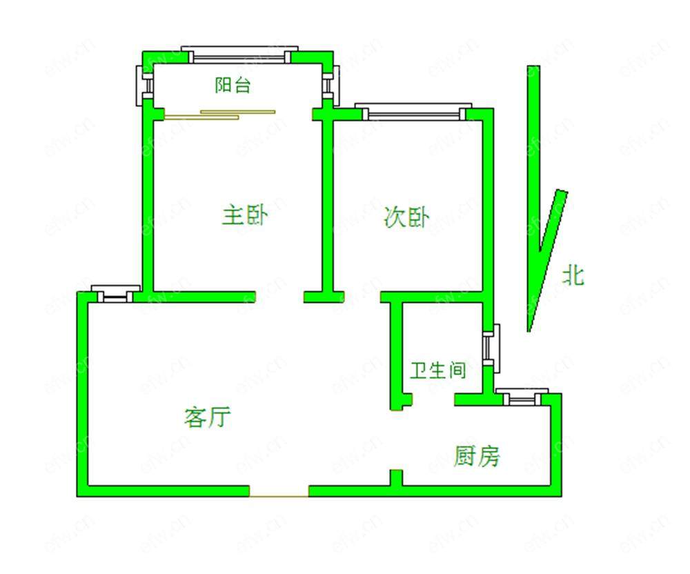 惠景家园 2室2厅
