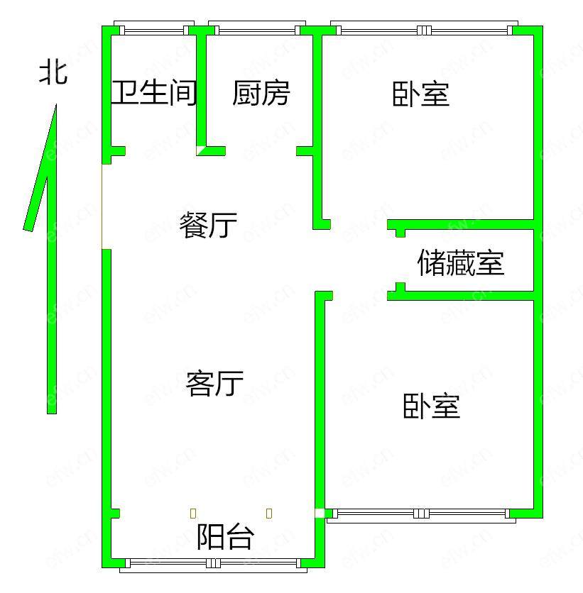 惠峰新村 3室1厅