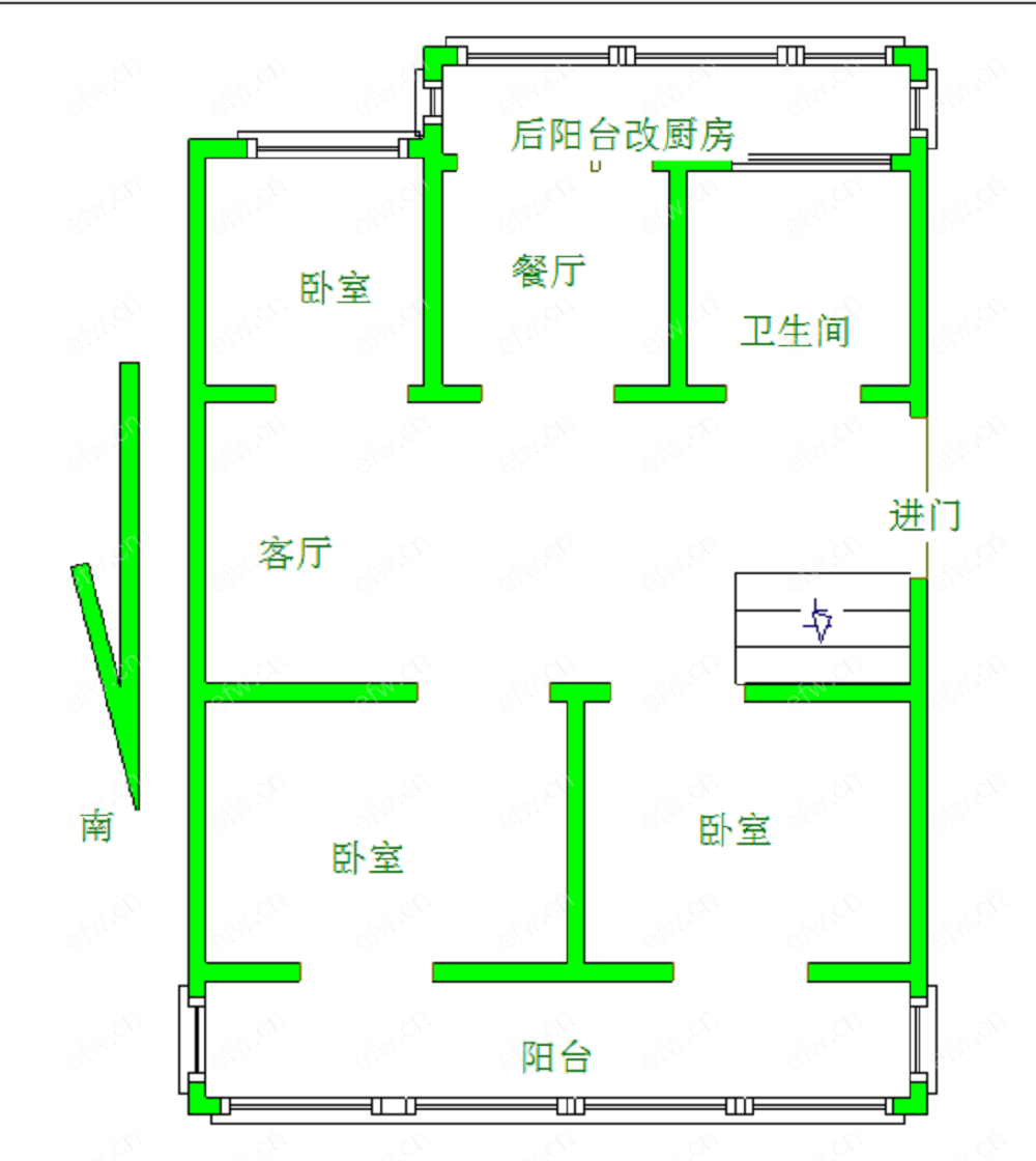 锦树里 3室2厅