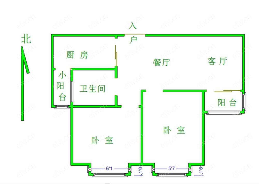 蔚蓝观邸 诚心出售 地铁口