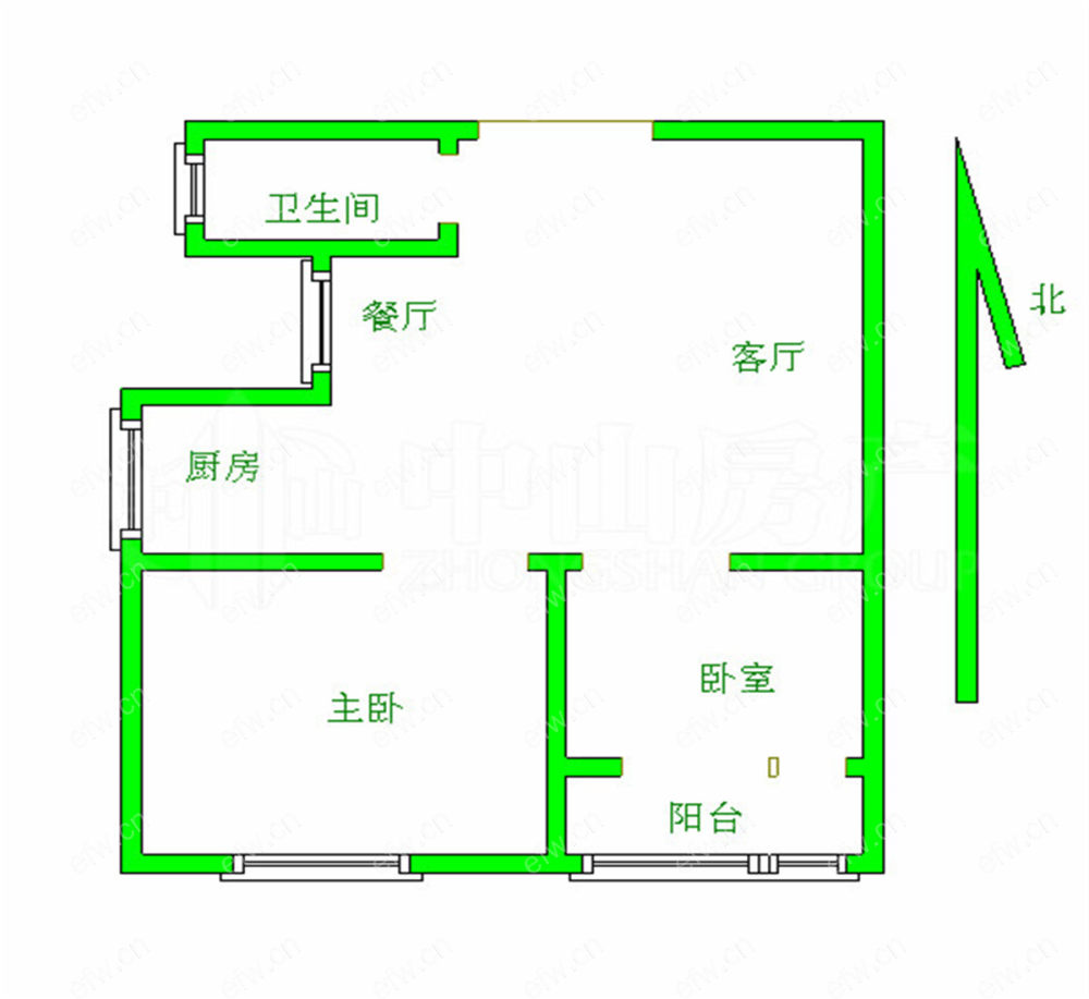 118家舍 2室1厅