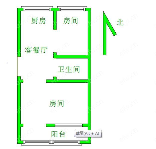 青山一村 2室1厅....