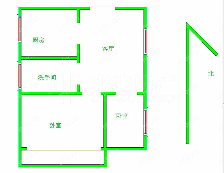 广石家园 2室2厅