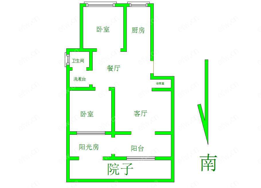 荣御华府   2室2厅