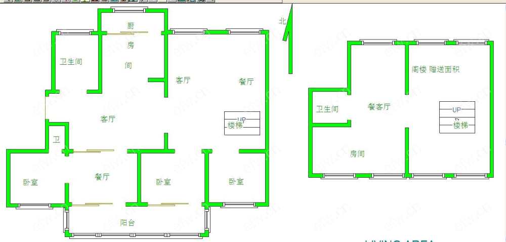 沁园新村 4室4厅顶带阁 自住装修 保养好