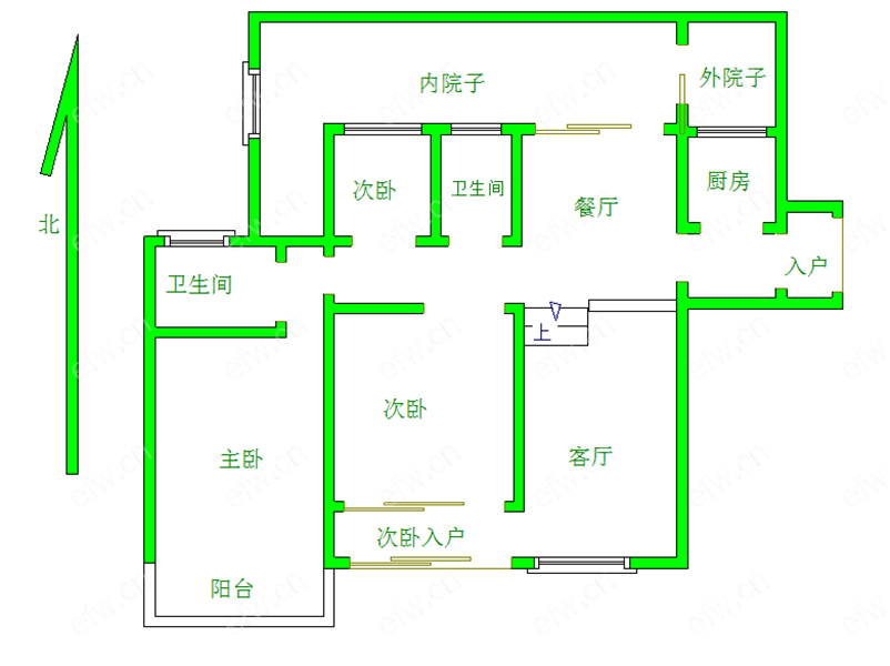 康桥丽景 3室2厅