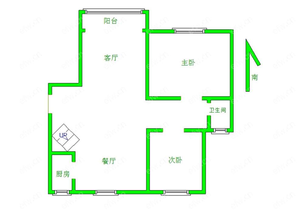 东城花园 4室2厅